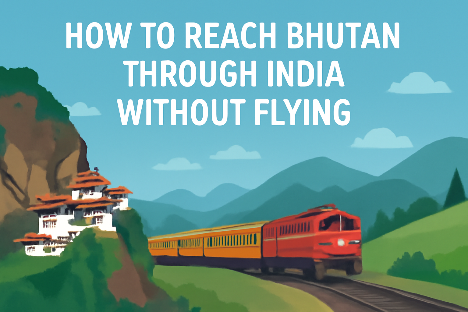 How to Reach Bhutan Through India Without Flying?