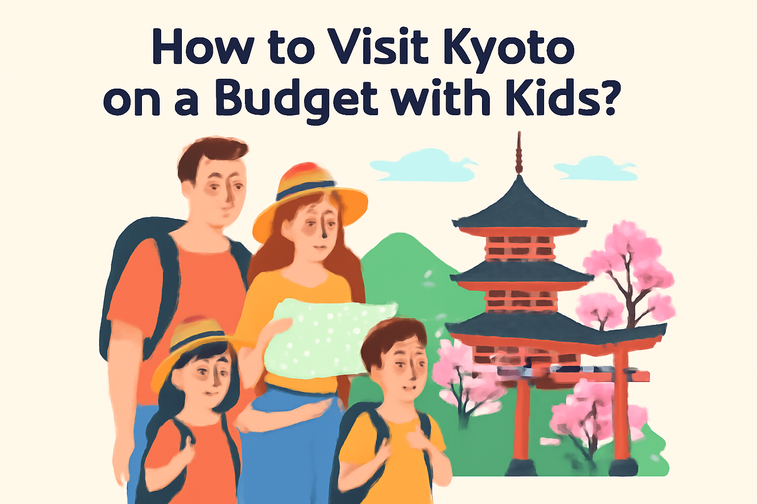 How to Visit Kyoto on a Budget with Kids?
