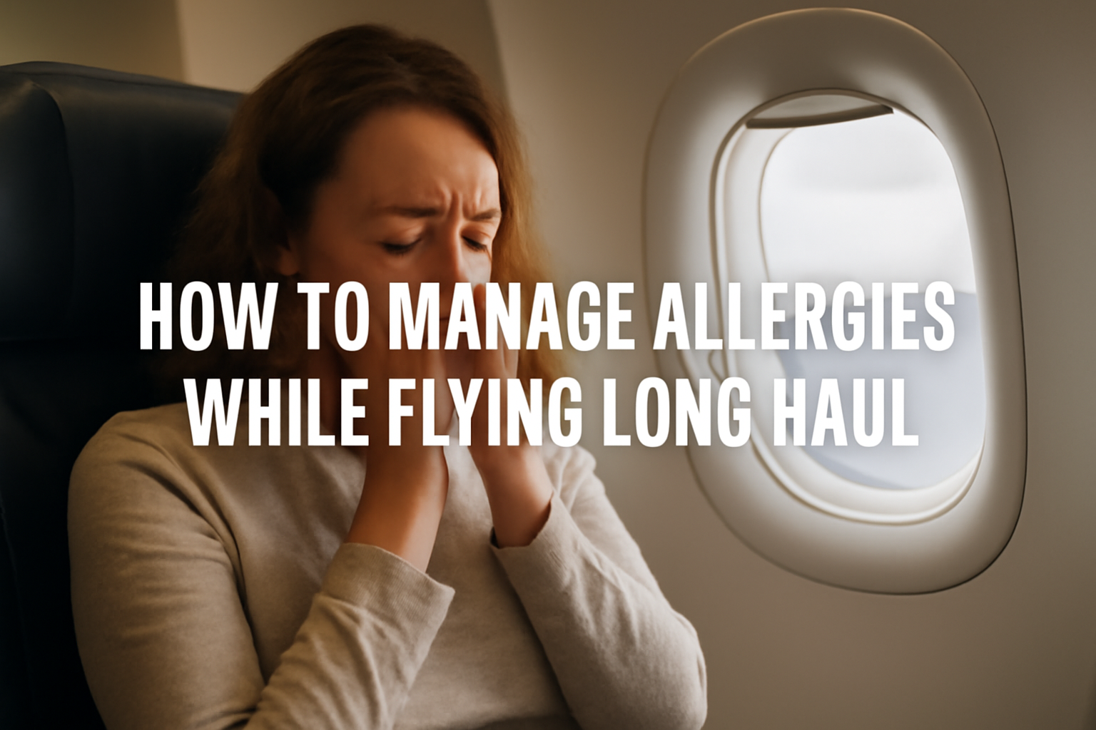 How to Manage Allergies While Flying Long Haul?
