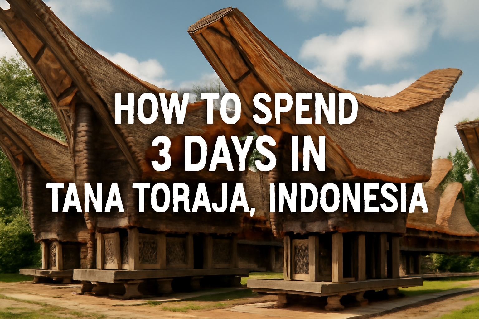 How to Spend 3 Days in Tana Toraja, Indonesia?