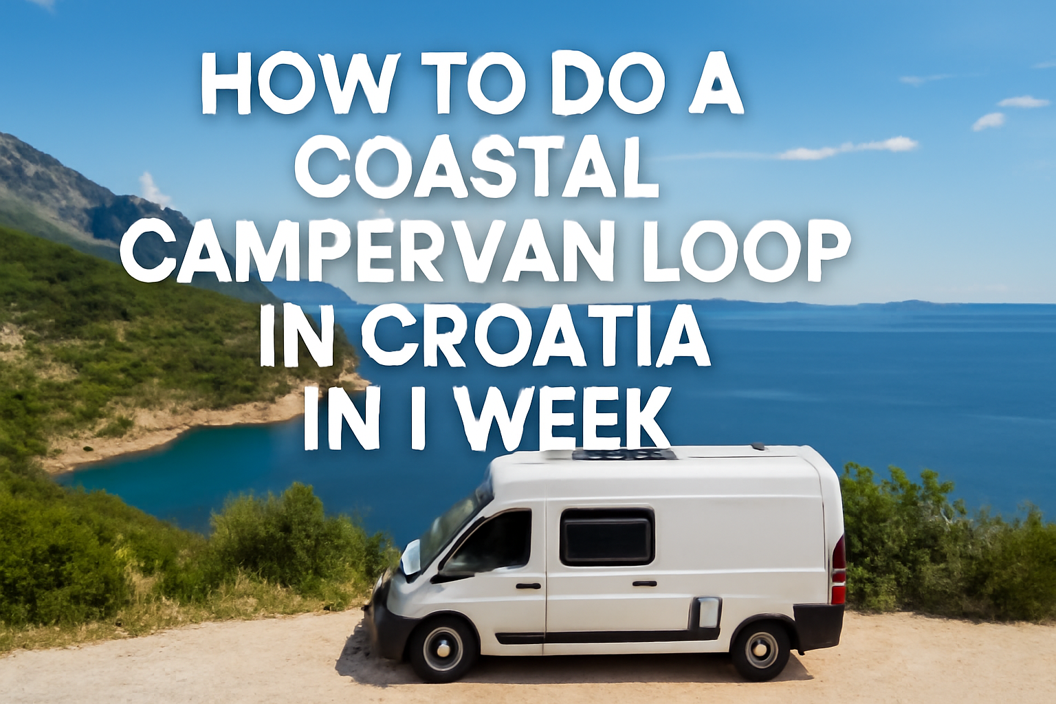 How to Do a Coastal Campervan Loop in Croatia in 1 Week?